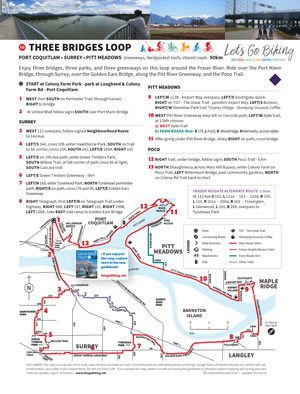 bridges three mann ears port golden pitt river route map